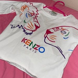 Toddler girl Kenzo shirt worn once no sign of wear